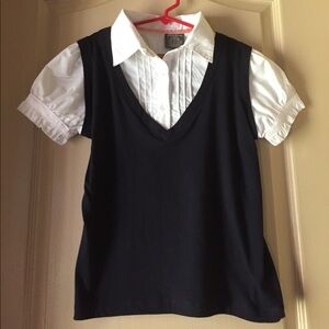 COPY - Black and White Top